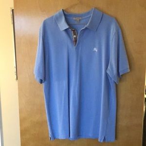 Burberry men’s polo. Large.
